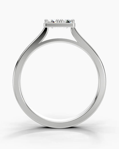 Pinnacle Cube Women Ring