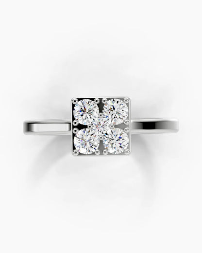 Pinnacle Cube Women Ring