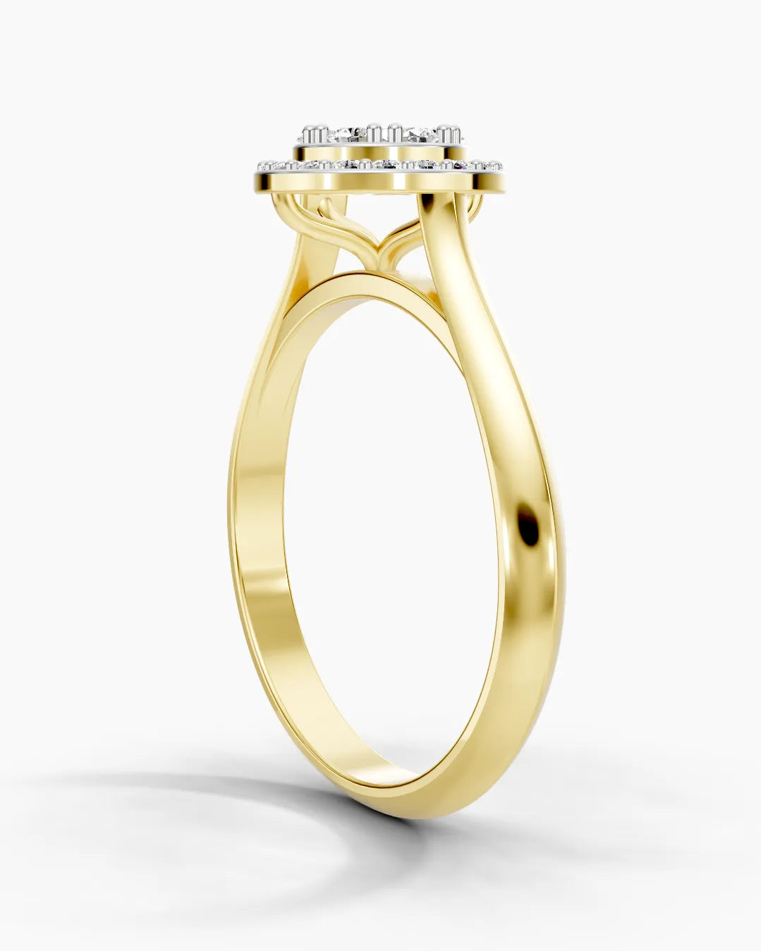 Glowing Orchid Women Ring