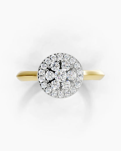 Glowing Orchid Women Ring