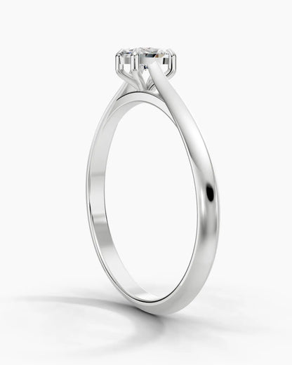 Bright Oval Women Ring