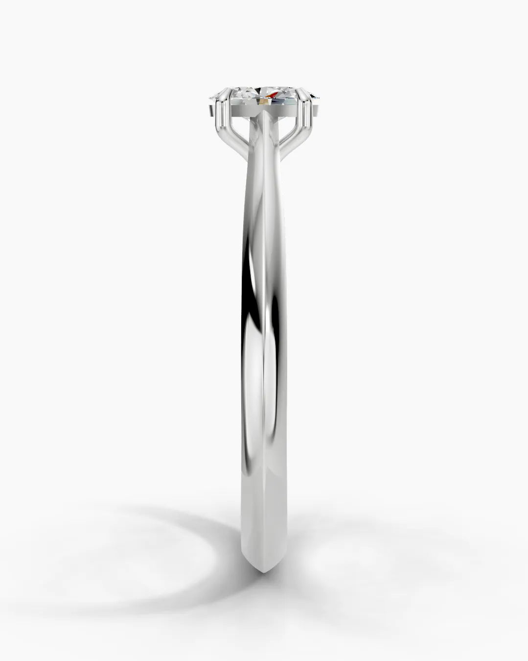 Bright Oval Women Ring