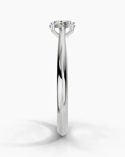 Bright Oval Women Ring