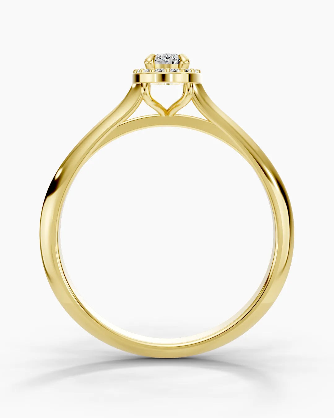Oval Glimmer Women Ring