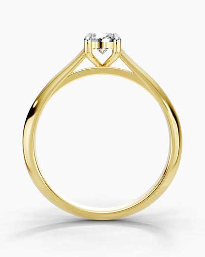 Oval Lightbeam Women Ring