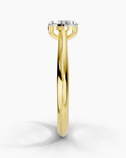 Oval Lightbeam Women Ring