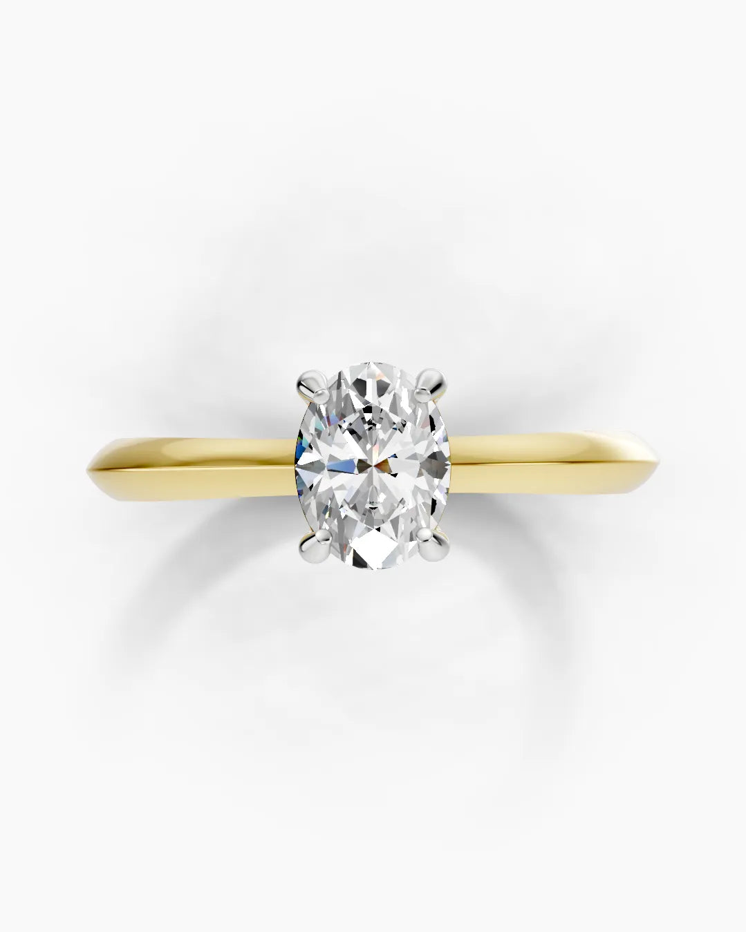 Oval Lightbeam Women Ring