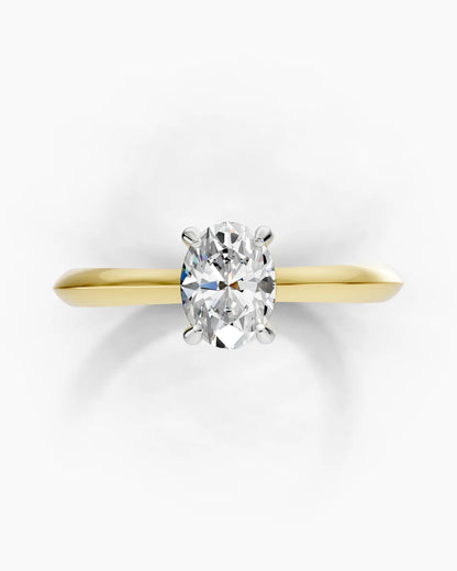 Oval Lightbeam Women Ring