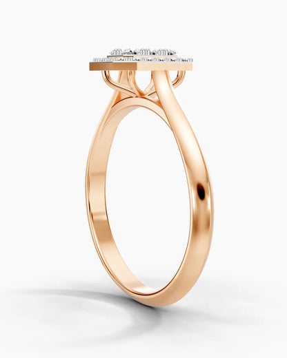 Emerald Glimmer Women Ring
