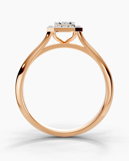 Emerald Glimmer Women Ring