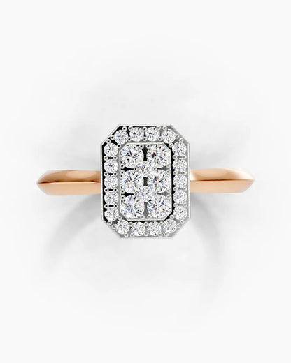 Emerald Glimmer Women Ring