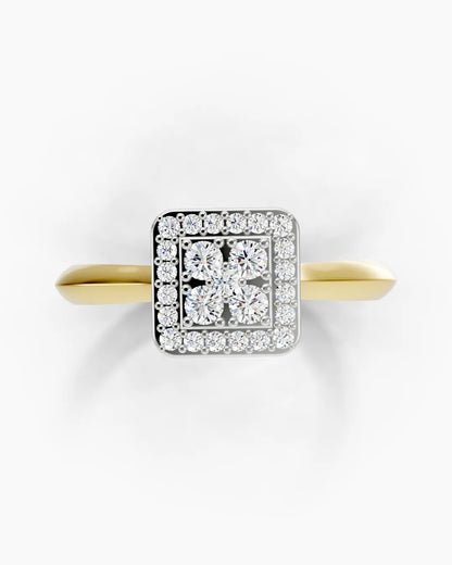 Four Bloom Women Ring