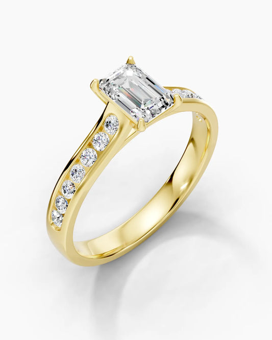 Starlight Emerald Women Ring