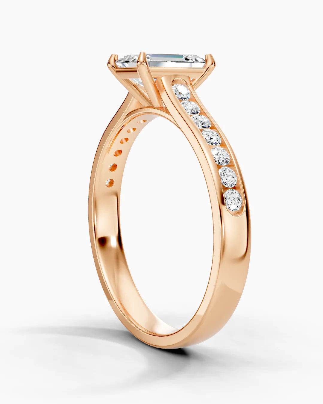 Moonlit Emerald Women Ring