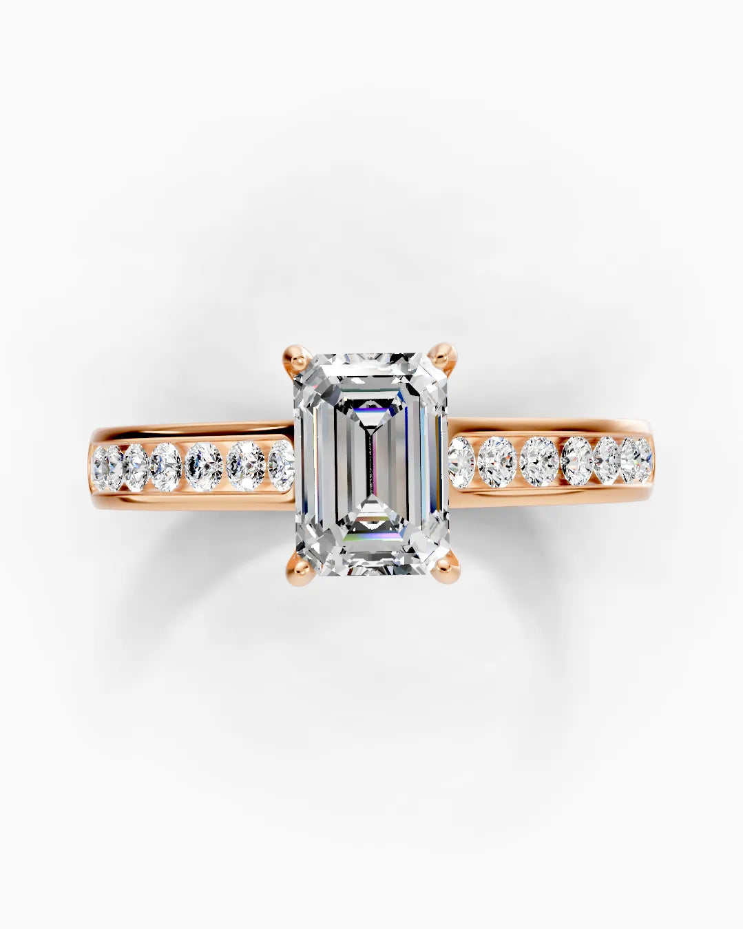 Moonlit Emerald Women Ring