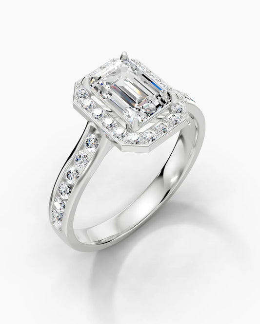 Stellar Emerald Women Ring