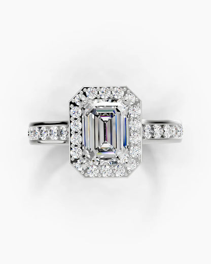 Stellar Emerald Women Ring