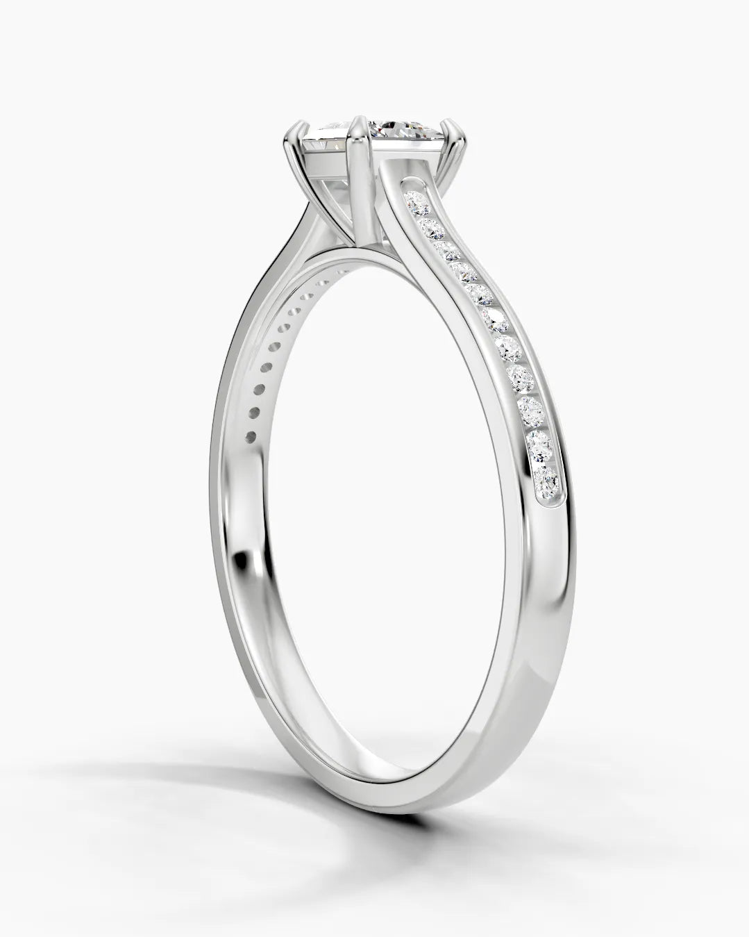 Crystal Square Women Ring