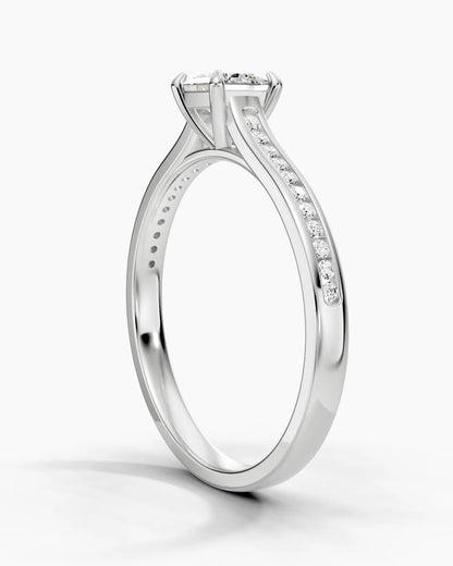 Crystal Square Women Ring