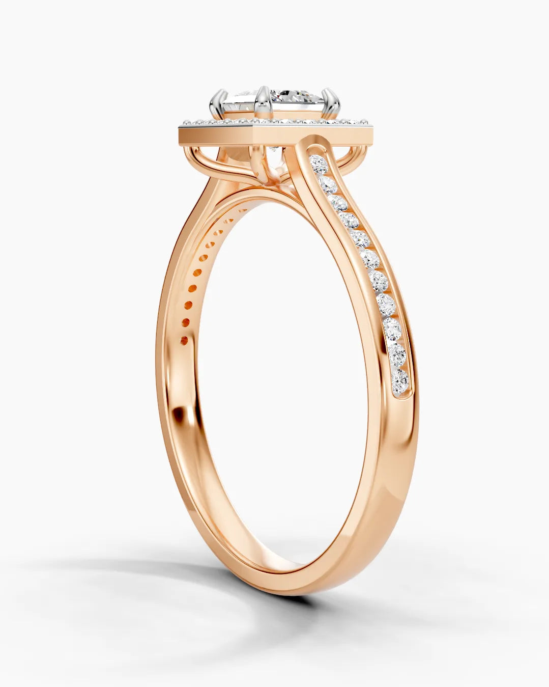 Halo Edge Women Ring