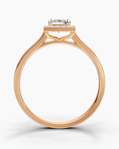 Halo Edge Women Ring