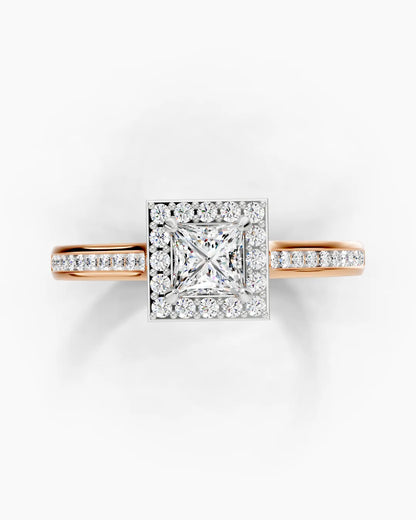 Halo Edge Women Ring