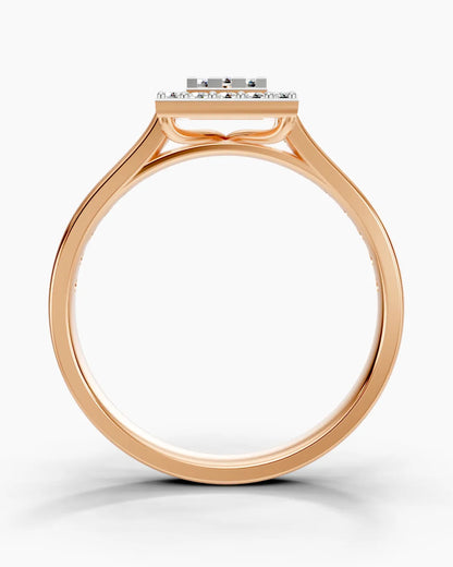 Stardrop Square Women Ring