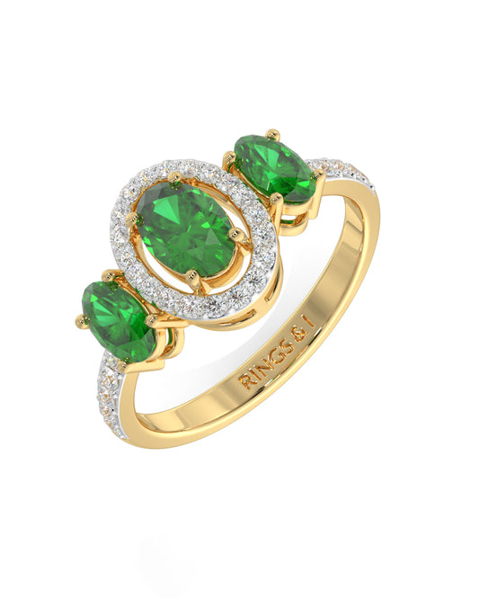Emerald Whisper Ring