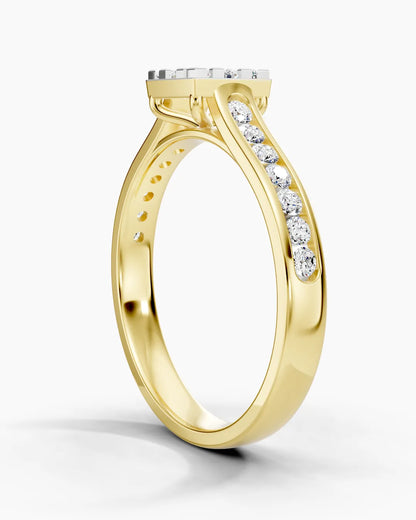 Horizon Square Women Ring