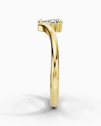 Pear Elegance Women Ring