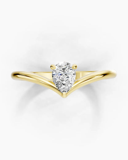 Pear Elegance Women Ring