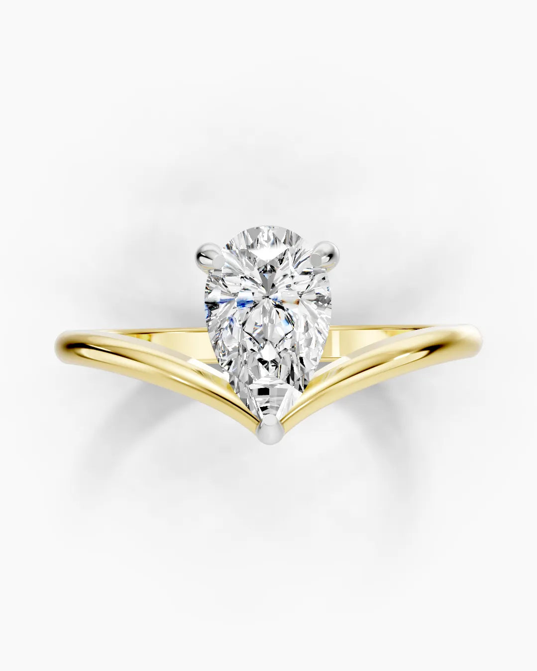 Teardrop Elegance Women Ring