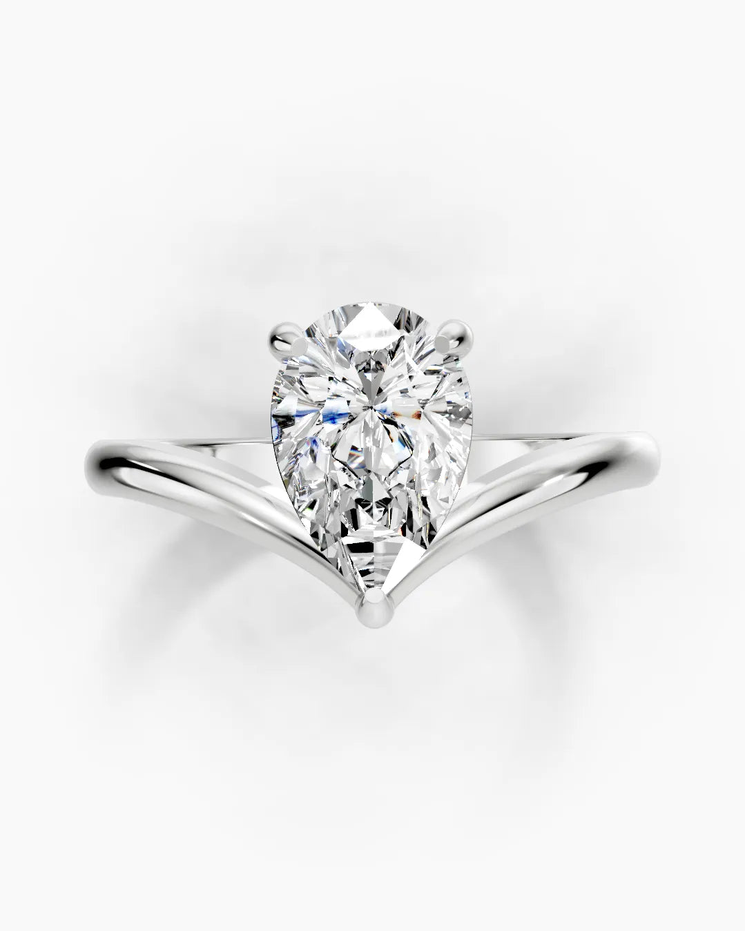 Starlight Pear Women Ring