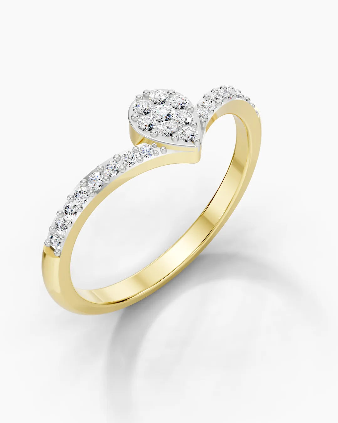 Petal Crown Women Ring