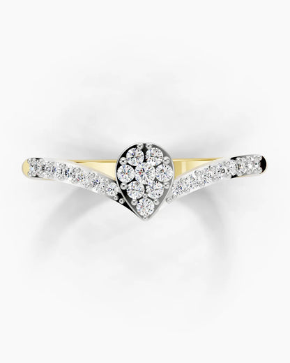 Petal Crown Women Ring