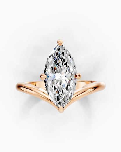 Marquise Crown Women Ring
