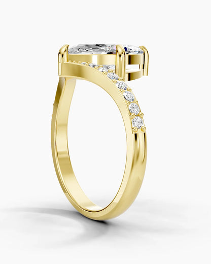 Marquise Dewdrop Women Ring