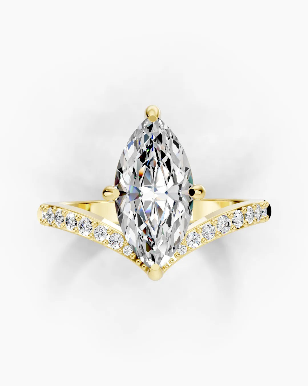 Marquise Dewdrop Women Ring