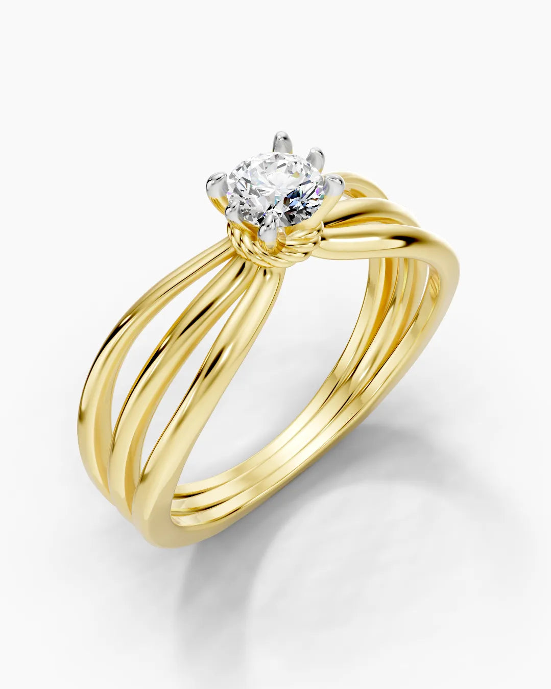 Triple Curve Women Ring