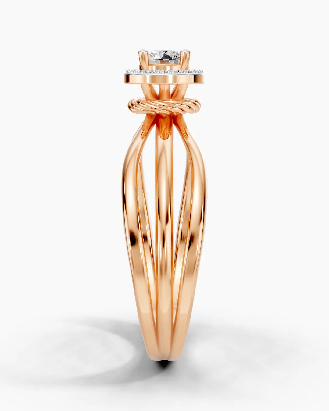 Wave Trio Women Ring
