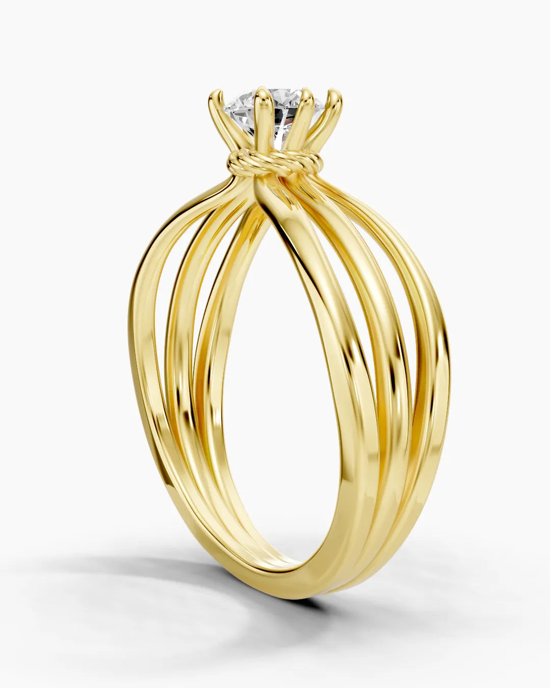 Aurora Triple Curve Women Ring