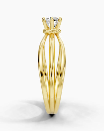 Aurora Triple Curve Women Ring