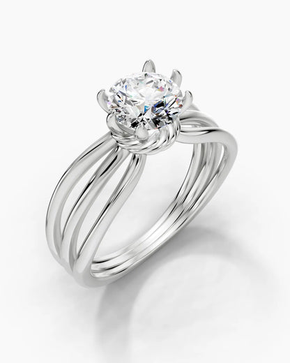 Starfall Round Women Ring