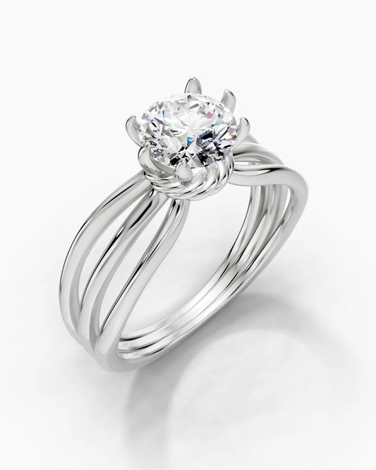 Starfall Round Women Ring