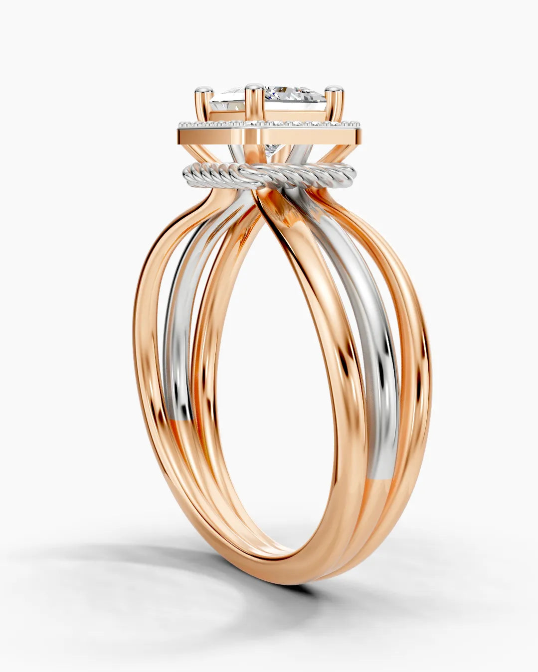 Starfall Square Women Ring
