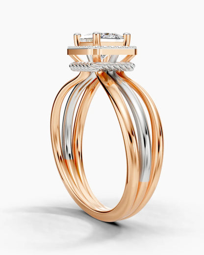 Starfall Square Women Ring