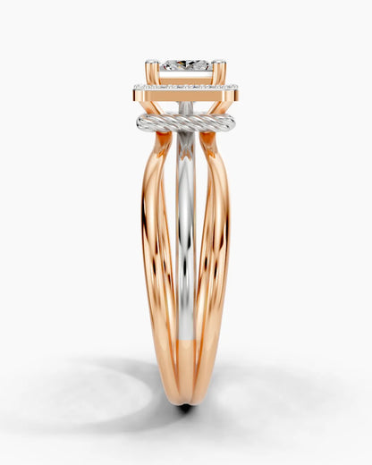 Starfall Square Women Ring