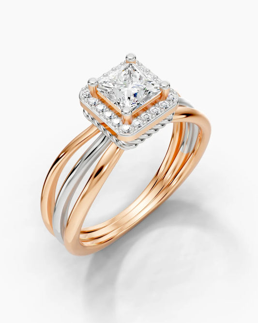 Starfall Square Women Ring