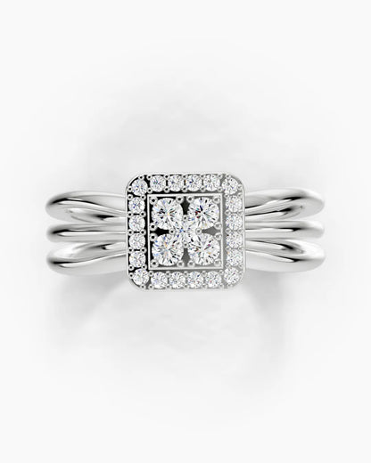 Majestic Quad Women Ring