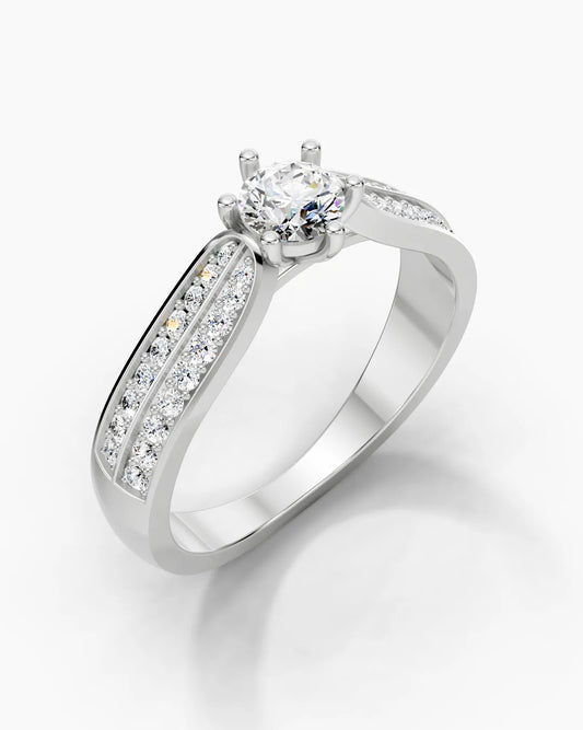 Twin Stream Women Ring